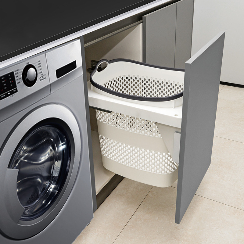 Home Bathroom Hand Dryer - ตู้เก็บของเครื่องซักผ้าพร้อมตะกร้าเก็บสิ่งสกปรกในตัว ตู้ห้องน้ำสำหรับครอบครัว ตะกร้าเก็บของในห้องน้ำ เครื่องอบผ้า