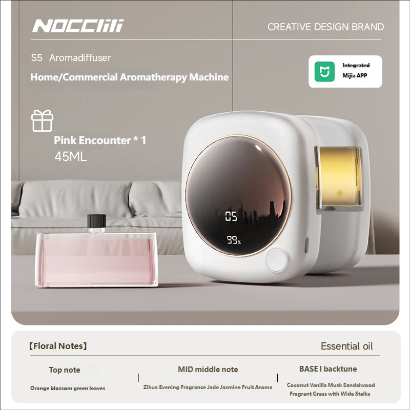 Home Bathroom Freshener - เครื่องกระจายกลิ่นอโรมาอัตโนมัติ เครื่องหอมปรับอากาศ เครื่องเพิ่มความชื้นในอากาศ เครื่องจ่ายน้ำมันหอมระเหยสำหรับห้องน้ำ