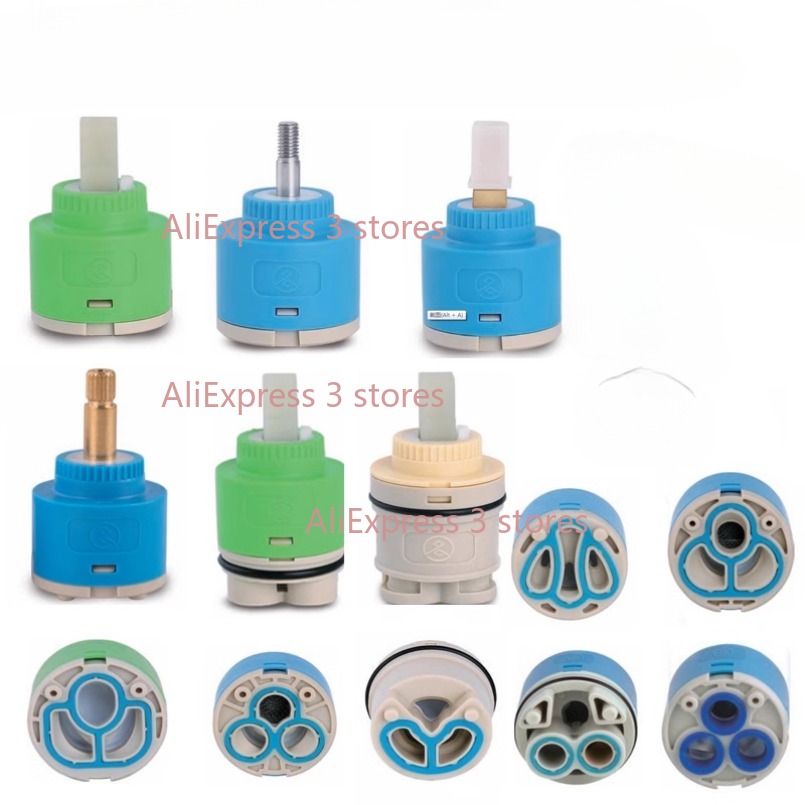 Home Kitchen Bathroom Marketing - 1PCS 35/40 มม.เซรามิค SPOOL Water TAP