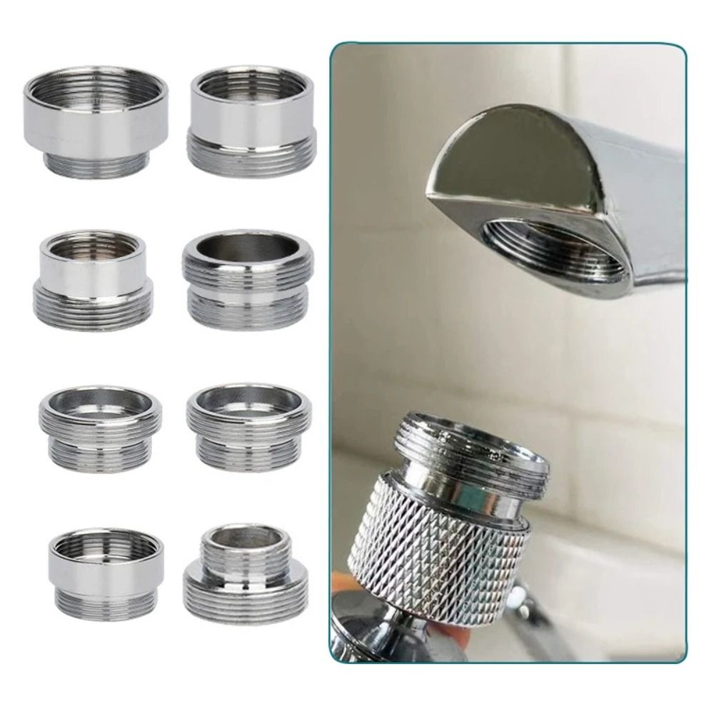 Home Kitchen Bathroom Marketing - ก๊อกน้ําห้องครัวชุดอะแดปเตอร์ 18/20/22/24 มม.ถึง 22 มม.เครื่องซักผ้าโลหะชายหญิง Saving