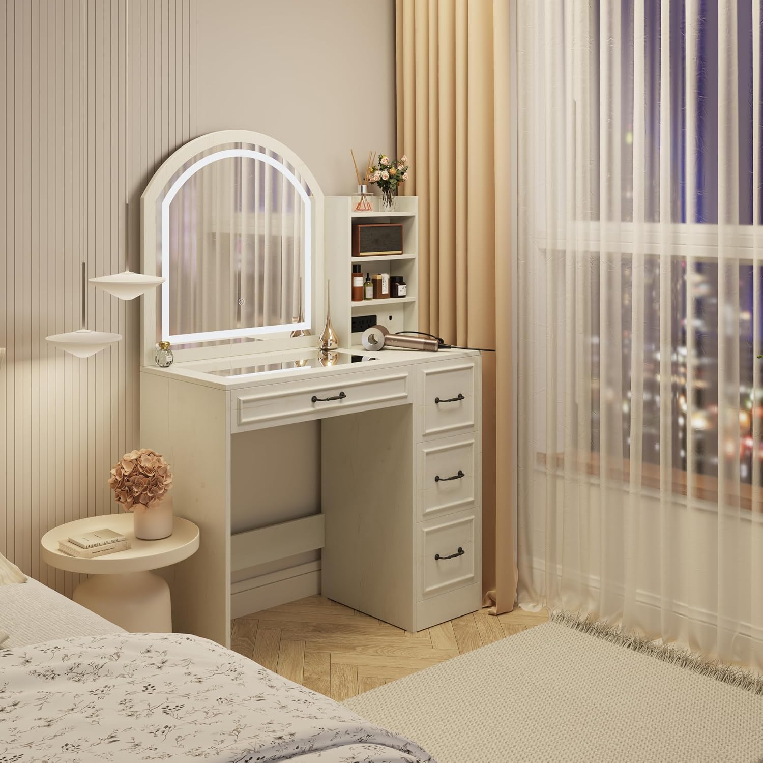 โต๊ะเครื่องแป้งสไตล์โมเดิร์นพร - Home Outlet Bathroom บทวิจารณ์และราคา