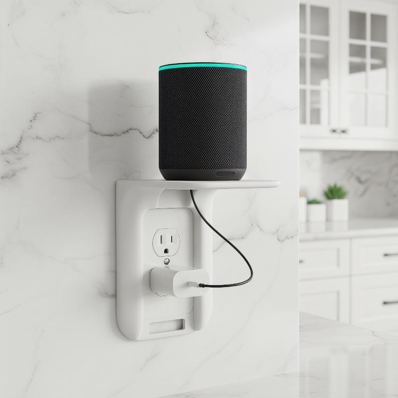 ชั้นวางของติดผนังแบบไม่ต้องเจา - Home Outlet Bathroom บทวิจารณ์และราคา