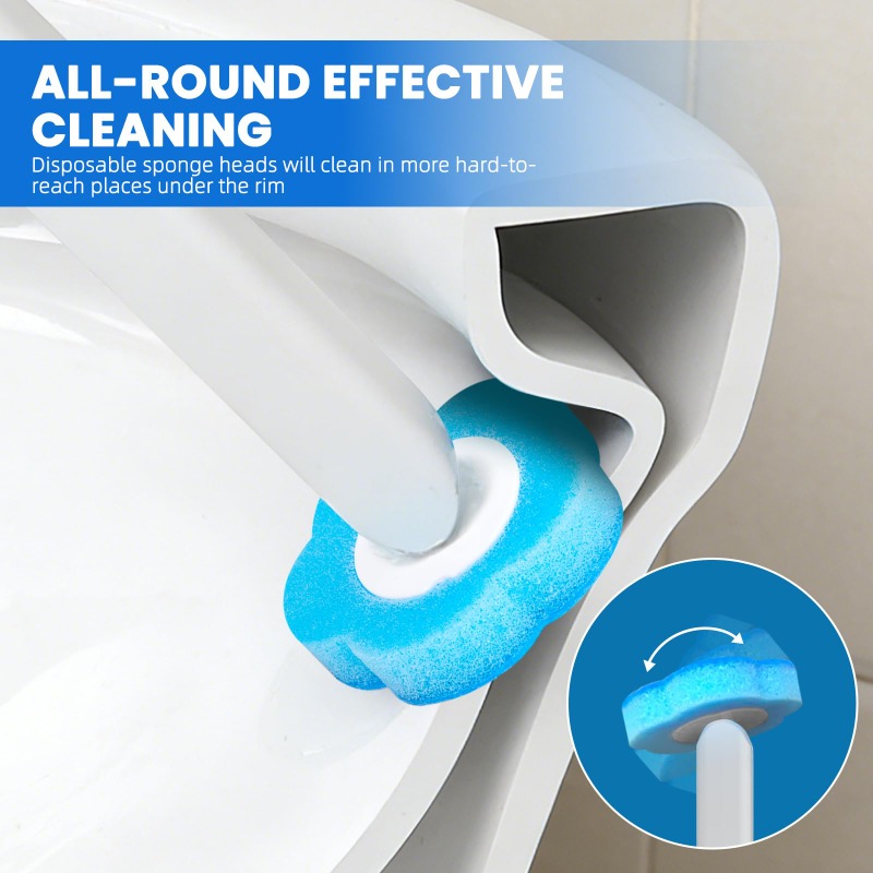 แปรงขัดห้องน้ำพร้อมชุดหัวเปลี่ - Home Bathroom Products บทวิจารณ์และราคา
