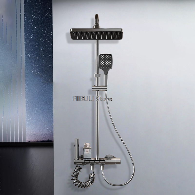 ระบบฝักบัวพร้อมจอ LED แสดงผล ฝ - Home Outlet Bathroom บทวิจารณ์และราคา