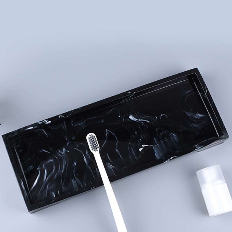 ถาดสีดำCountertopsโต๊ะเครื่องแ - Zara Home Bathroom Tray บทวิจารณ์และราคา