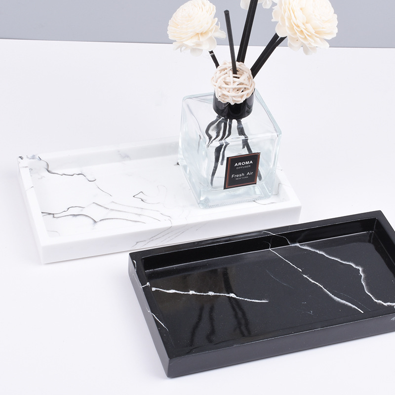 ถาดห้องน้ําตกแต่งบ้านแผ่นสี่เห - Zara Home Bathroom Tray บทวิจารณ์และราคา
