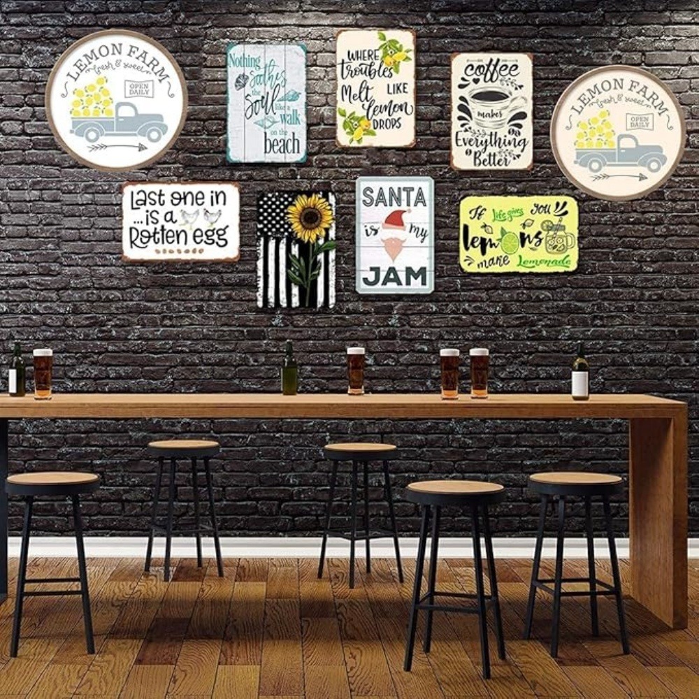 CIFBUY วินเทจ ฟันนี่ แคท อะลูม - Home Bathroom Wall Decor บทวิจารณ์และราคา