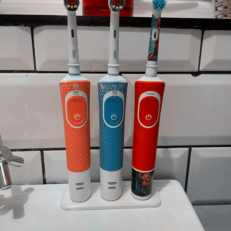 การพิมพ์ 3D แปรงสีฟันไฟฟ้าขาตั - Toothbrush Holder Set บทวิจารณ์และราคา