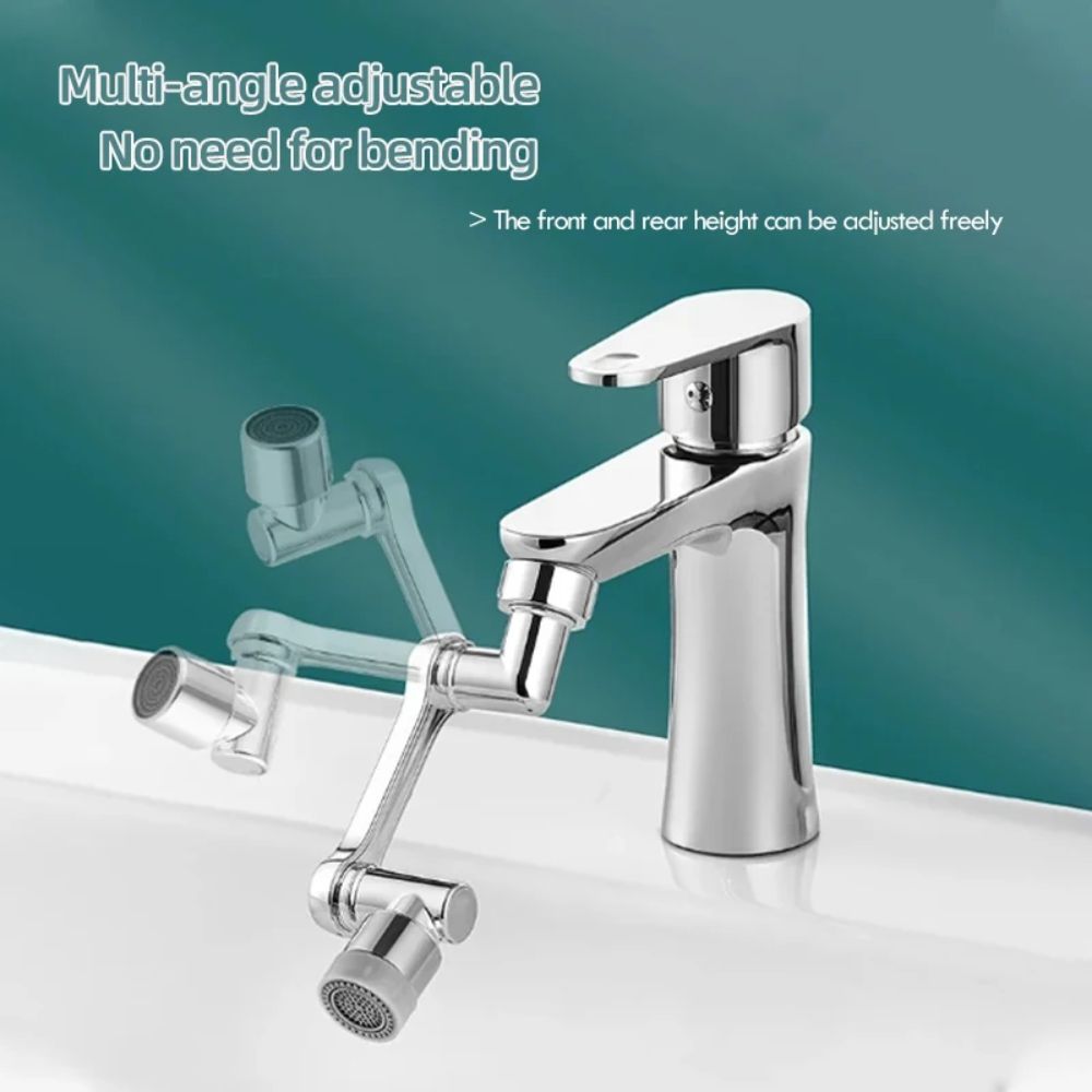 หัวต่อก๊อกน้ำแบบหมุนได้สองโหมด - Home Outlet Bathroom บทวิจารณ์และราคา