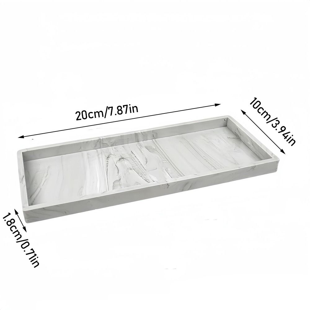 ถาดวางของในห้องน้ำแบบหนา ทนทาน - Zara Home Bathroom Tray บทวิจารณ์และราคา