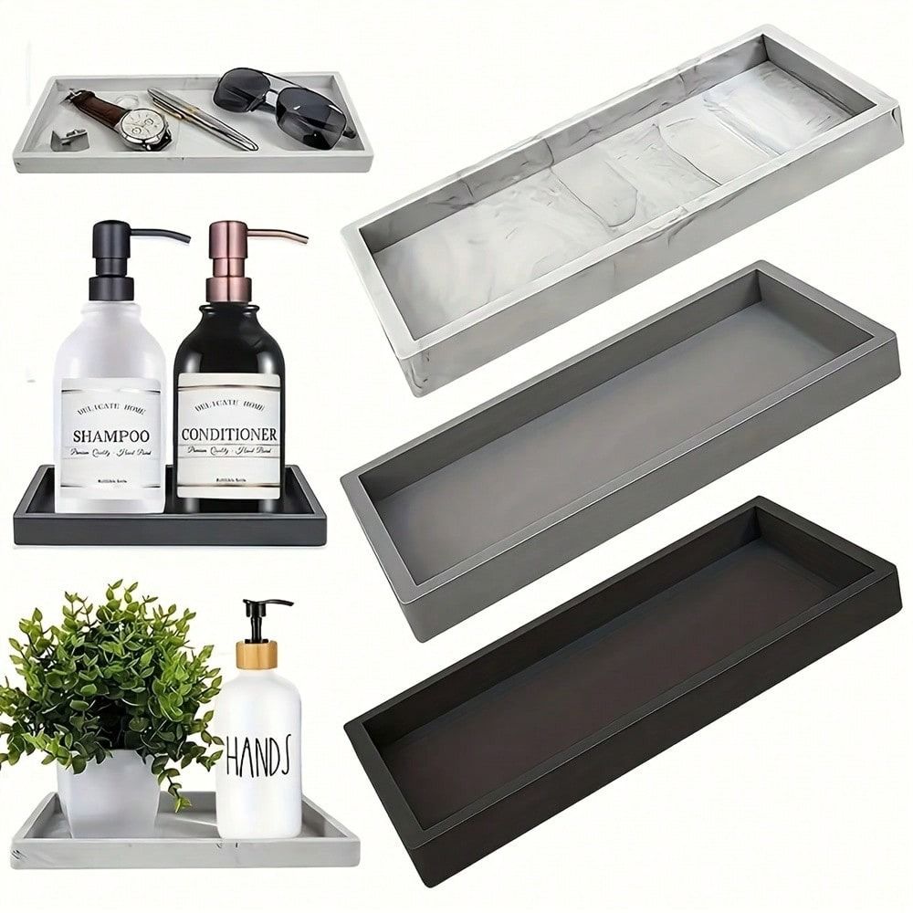 ถาดวางของในห้องน้ำแบบหนา รูปทร - Zara Home Bathroom Tray บทวิจารณ์และราคา