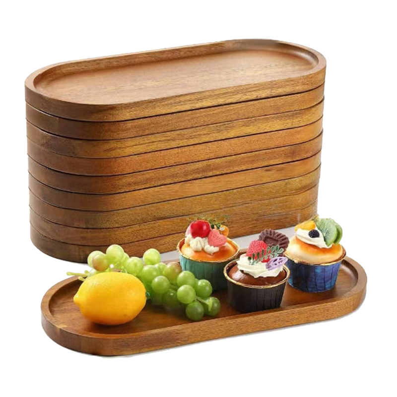 จานไม้รองจานชามทำจากไม้สไตล์ญี - Zara Home Bathroom Tray บทวิจารณ์และราคา
