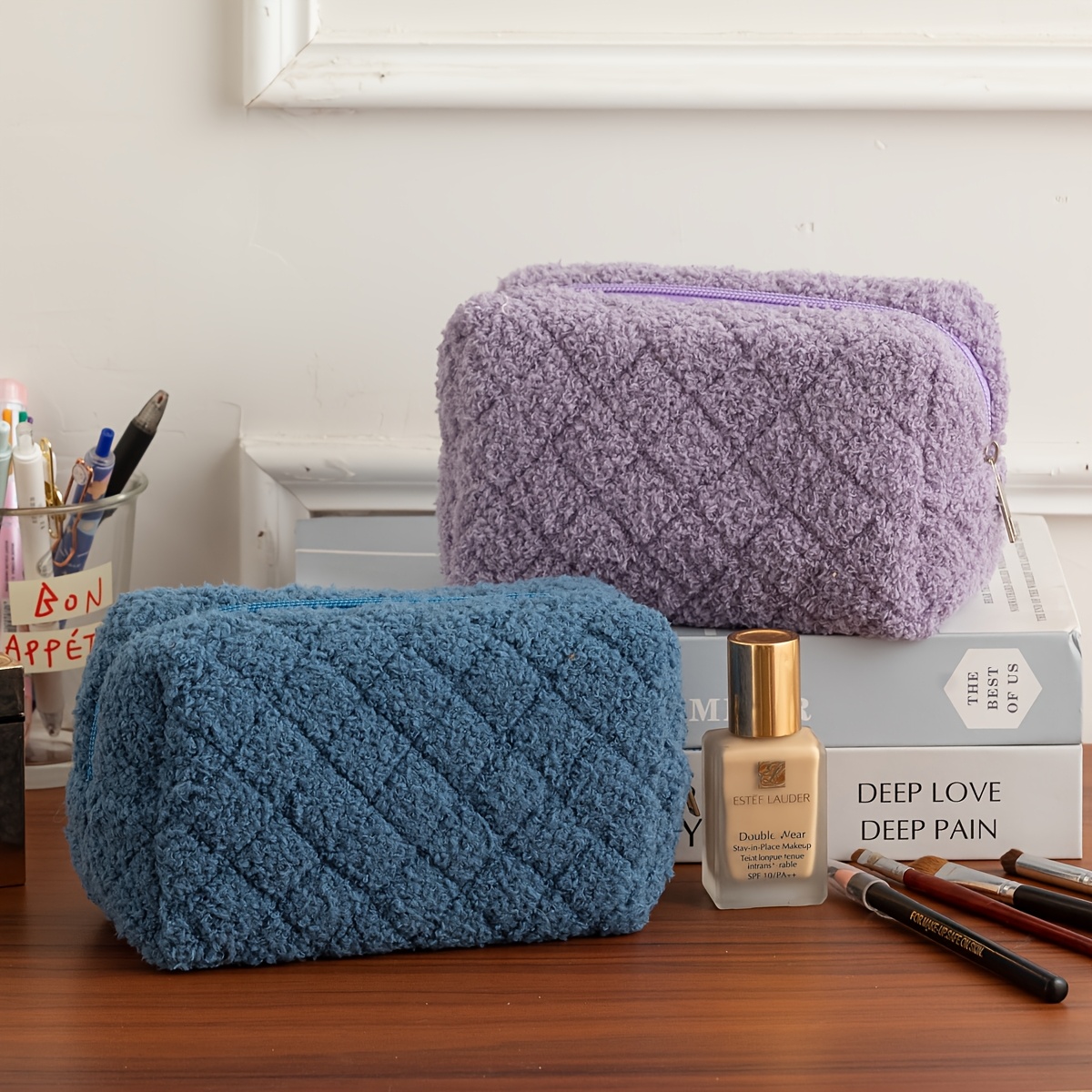 กระเป๋าเครื่องสำอางแบบนุ่ม 1 ใ - Japanese Home Bathroom Design บทวิจารณ์และราคา