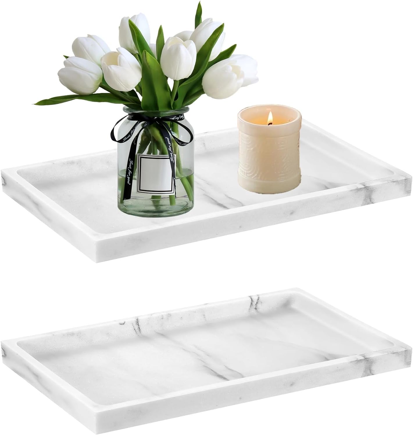 ถาดวางเคาน์เตอร์ห้องน้ำถาดโต๊ะ - Zara Home Bathroom Tray บทวิจารณ์และราคา