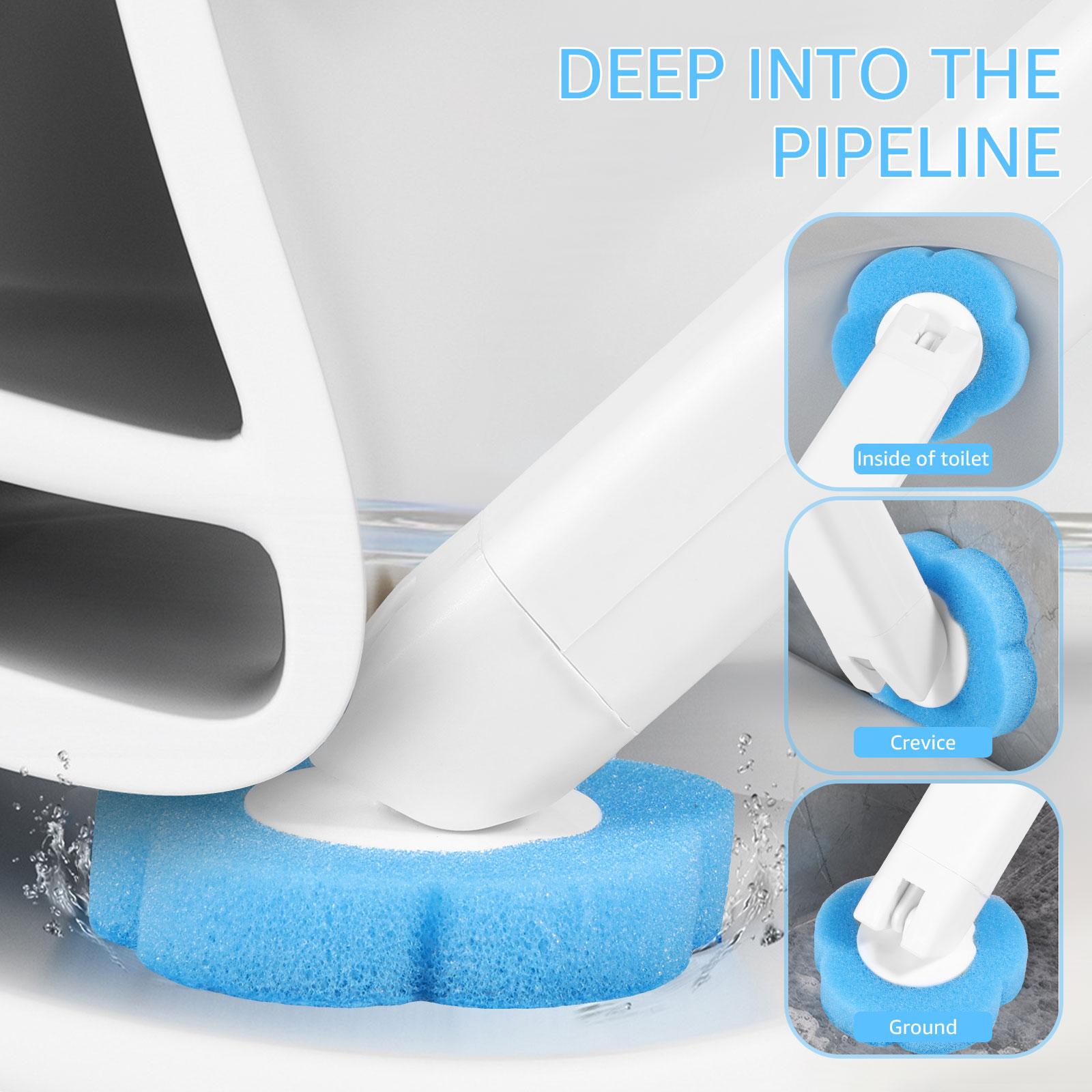 ชุดแปรงขัดห้องน้ำพร้อมที่วาง พ - Home Bathroom Products บทวิจารณ์และราคา