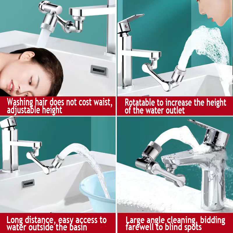 ยูนิเวอร์แซล 1080 ° ก๊อกน้ำปรั - Home Kitchen Bathroom Marketing บทวิจารณ์และราคา