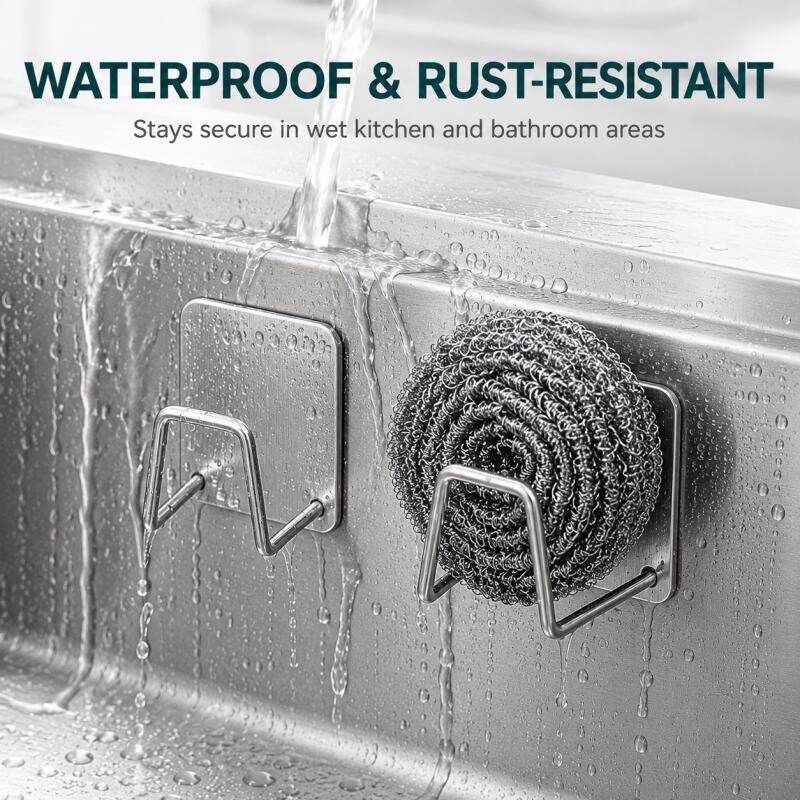 ที่วางฟองน้ำสแตนเลสแบบติดผนัง, - Home Bathroom Products บทวิจารณ์และราคา