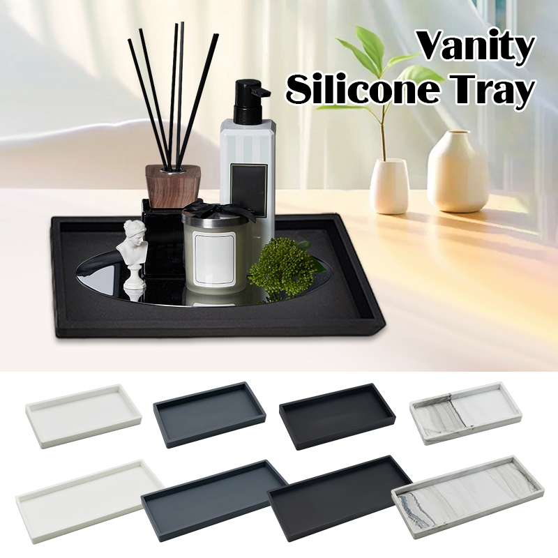 ซิลิโคนห้องน้ําเคาน์เตอร์ถาดหน - Zara Home Bathroom Tray บทวิจารณ์และราคา