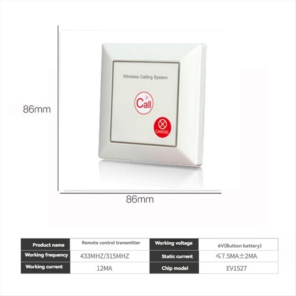 A40I อุปกรณ์เรียกพยาบาลพร้อมปุ - Home Bathroom Called บทวิจารณ์และราคา