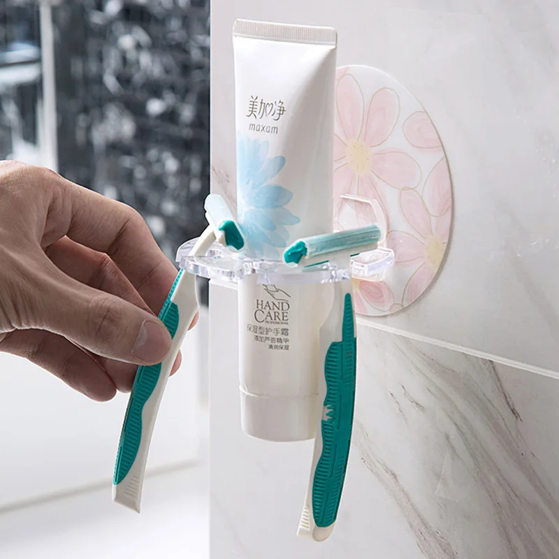 ที่วางแปรงสีฟันแบบติดผนัง 1/3  - Toothbrush Holder Set บทวิจารณ์และราคา