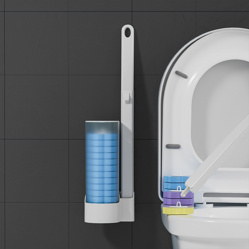 แปรงห้องน้ําแบบใช้แล้วทิ้งติดผ - Home Bathroom Products บทวิจารณ์และราคา