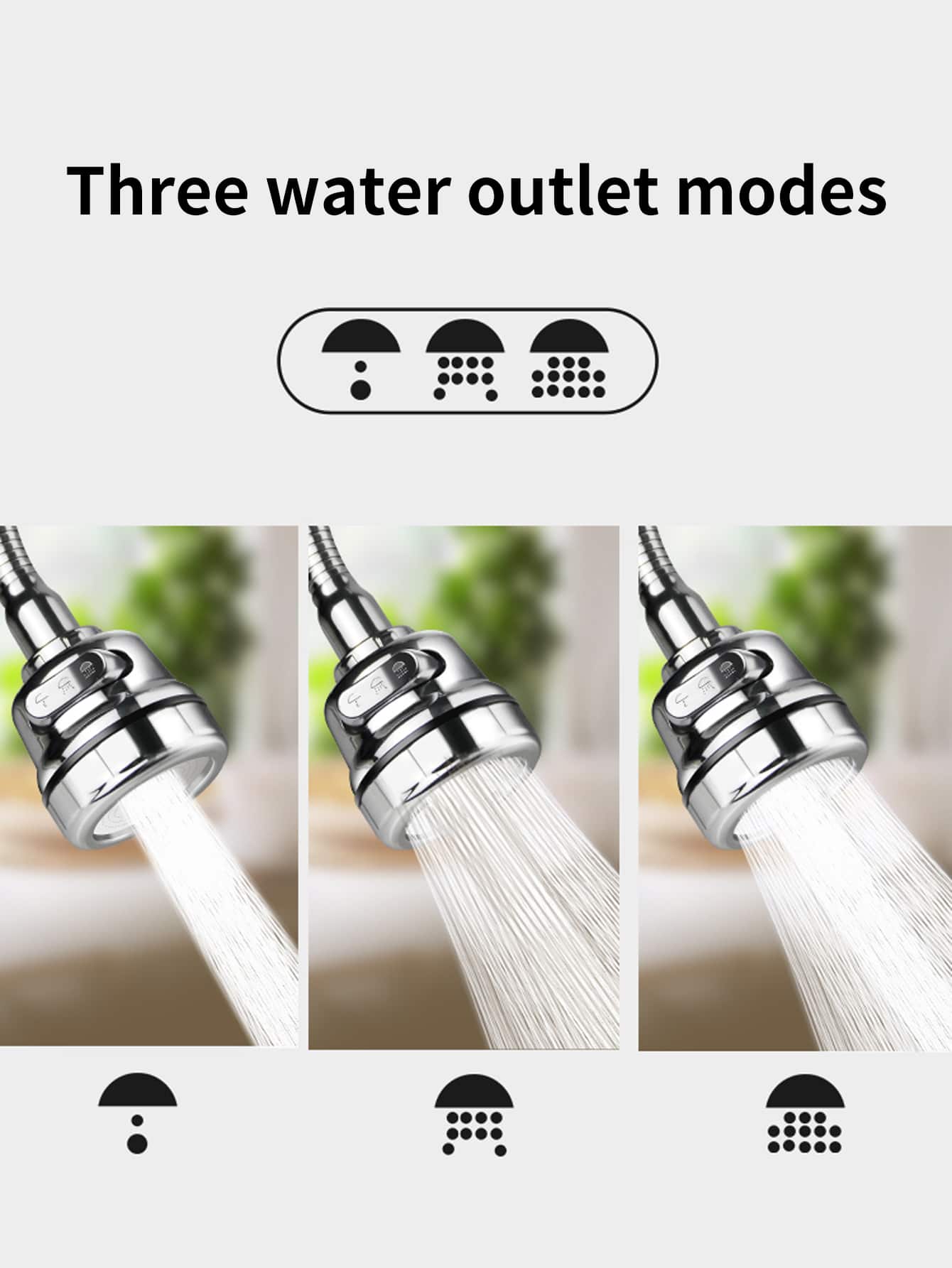 หัวฉีดก๊อกน้ำแบบยืดหยุ่นรุ่นให - Home Kitchen Bathroom Marketing บทวิจารณ์และราคา