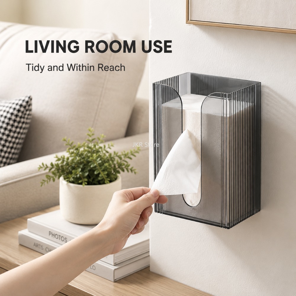 ที่ใส่กระดาษทิชชูแบบติดผนังโปร - Home Bathroom Paper Towel Dispenser บทวิจารณ์และราคา